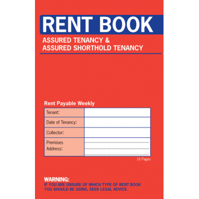 Tiger Rent Book – Assured Tenancy