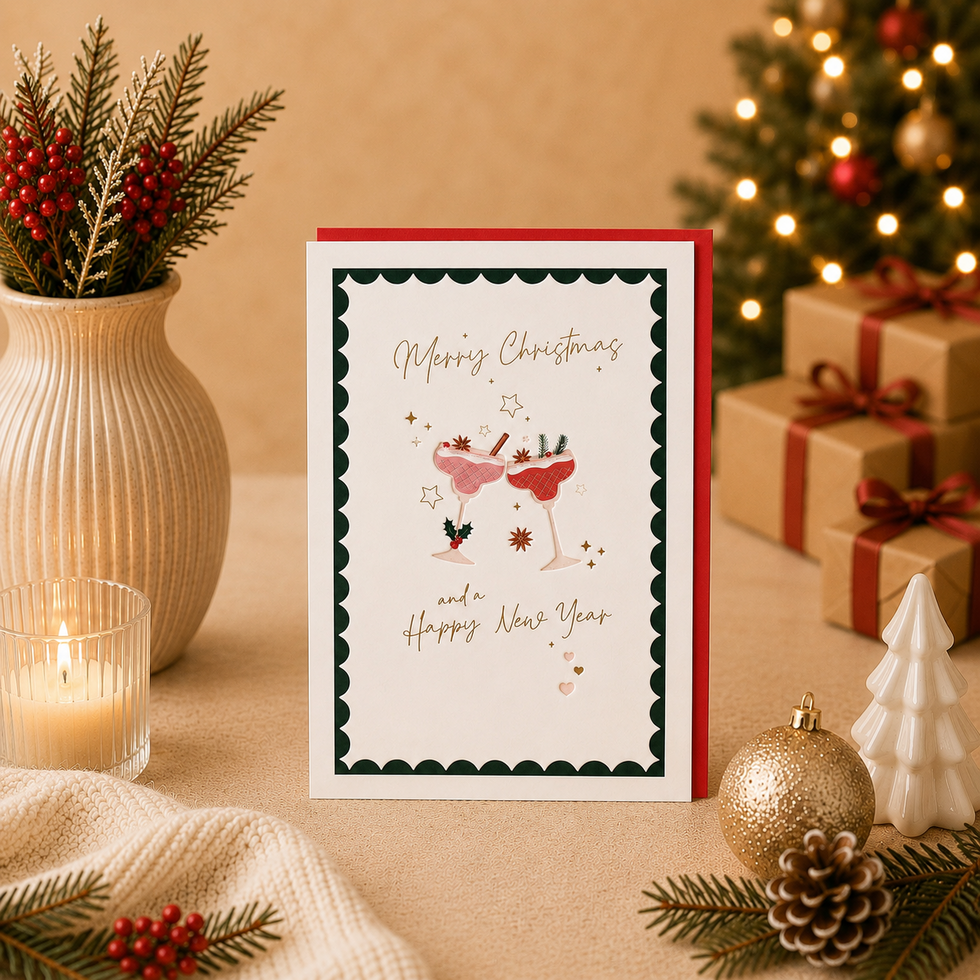 Copacetic Christmas Christmas & New Year Card by Heyyy