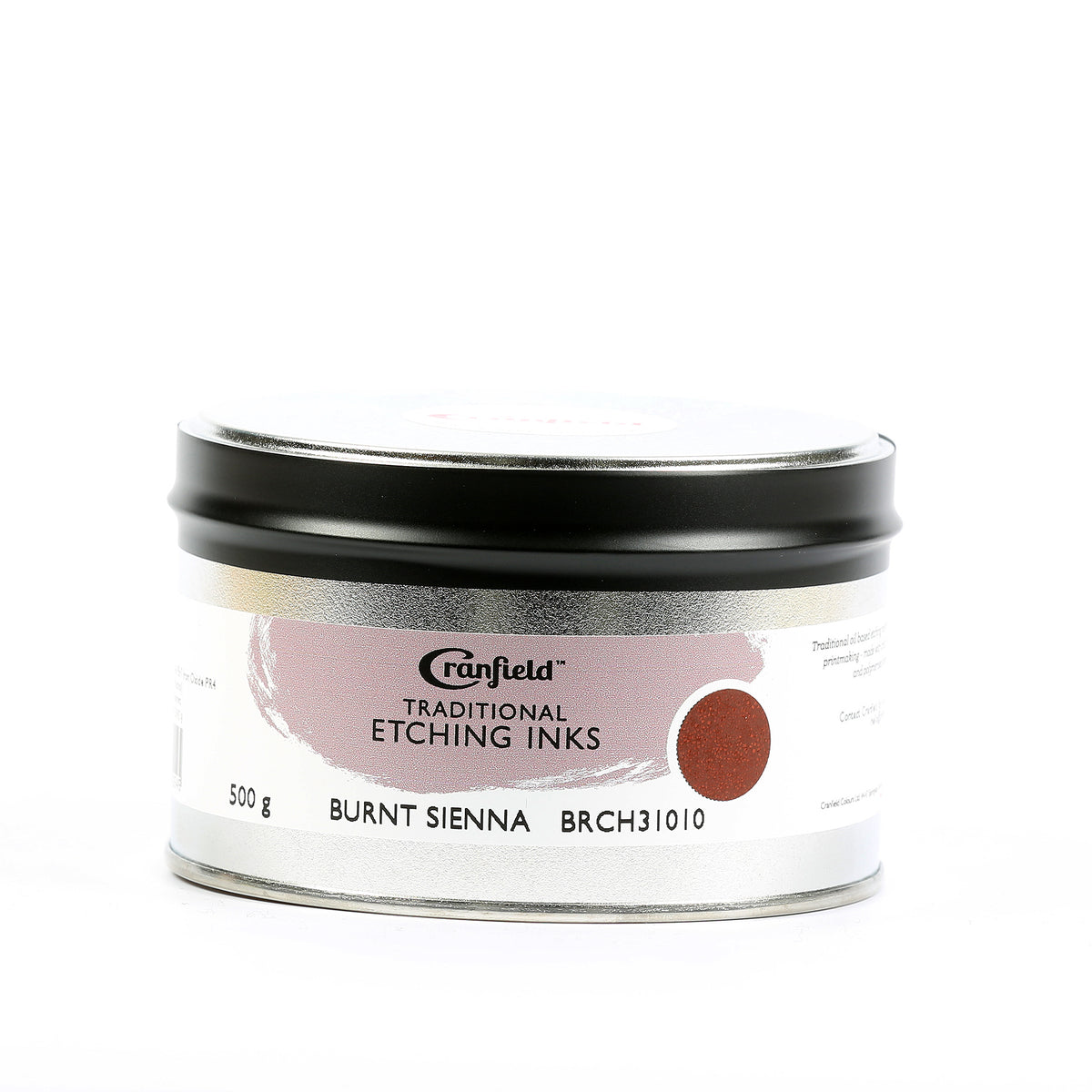 Cranfield Traditional Etching Ink 500g Tin – Burnt Sienna