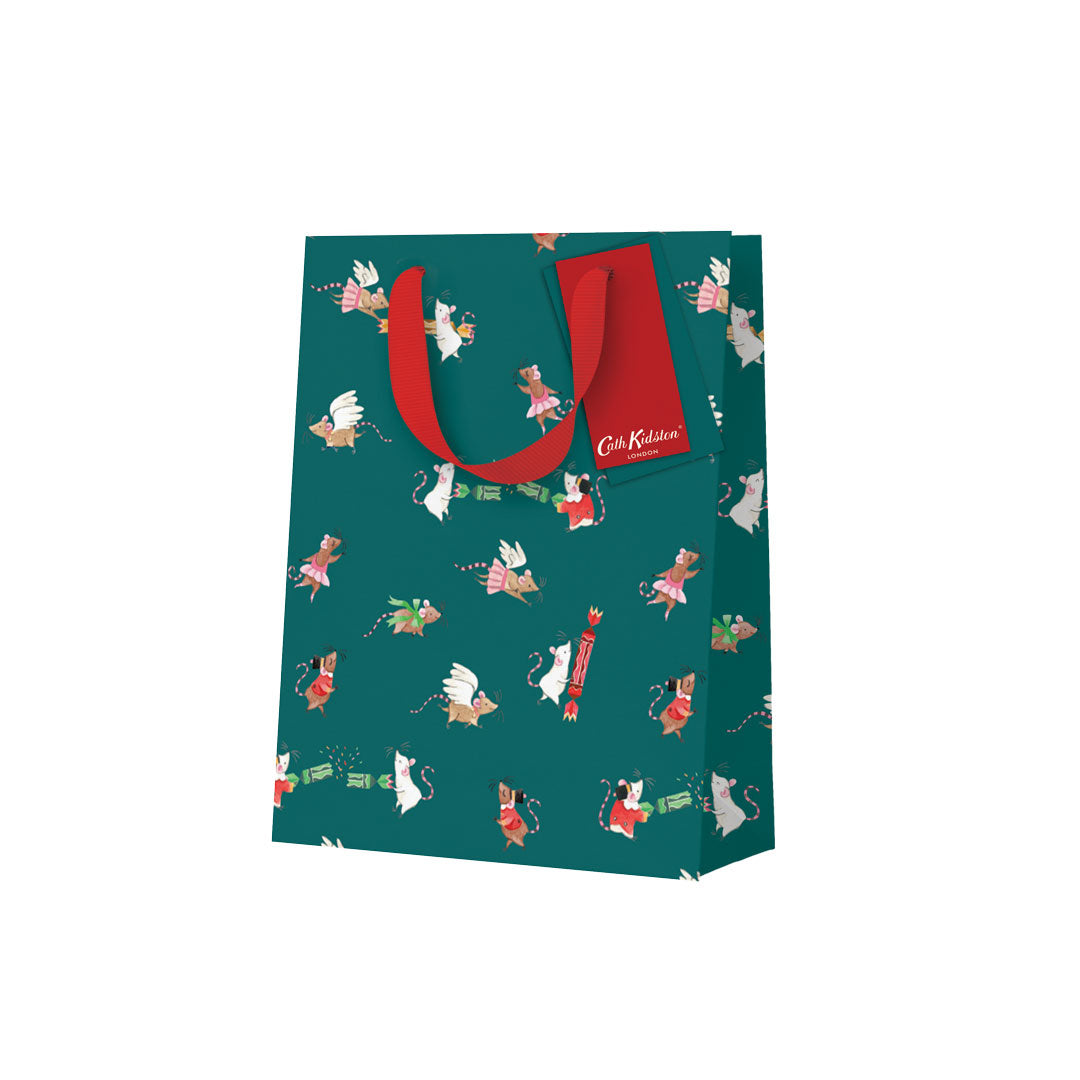 Nutcracker Mice Repeat Medium Gift Bag (13934)