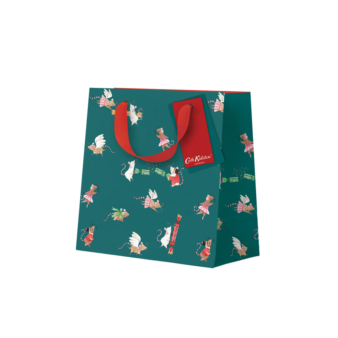Nutcracker Mice Repeat Small Gift Bag (13935)