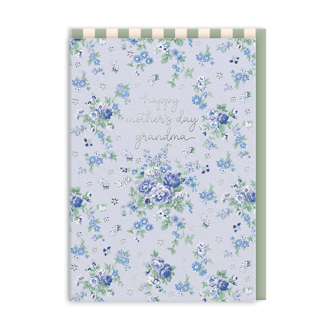Grandma Mother's Day Posy Greeting Card (14574)