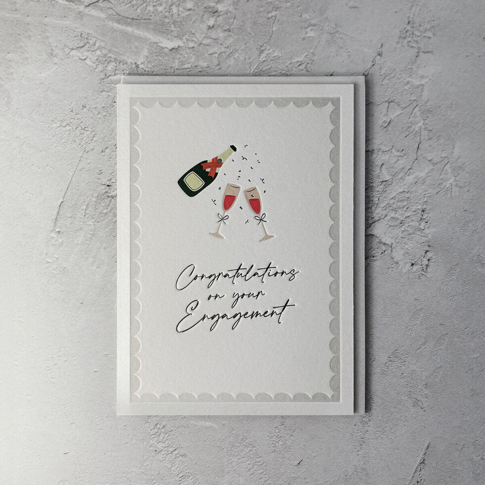 Copacetic Engagement Greetings Card by Heyyy