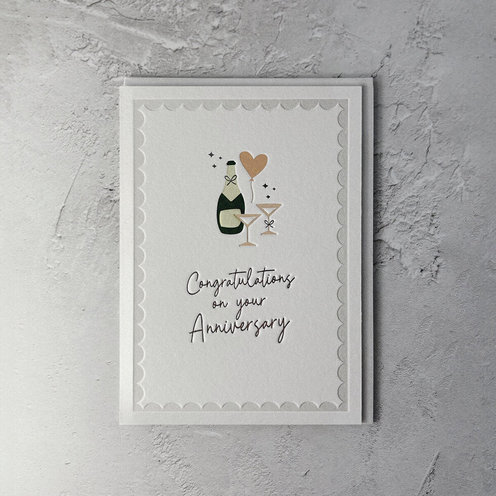Copacetic Anniversary Greetings Card by Heyyy