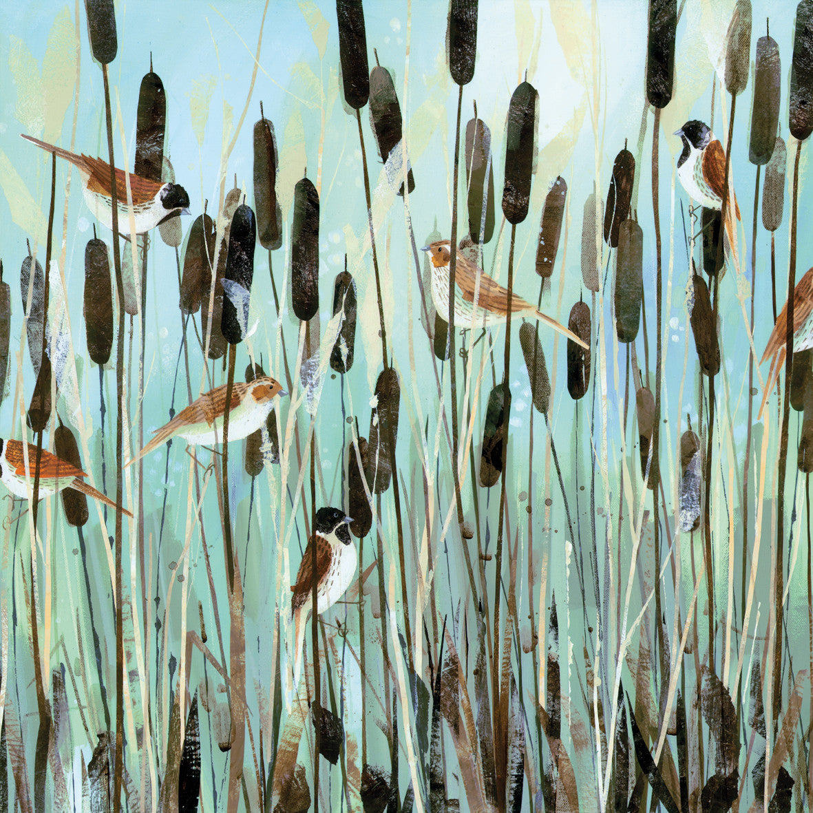 Lakeside Loitering Card by Claire Henley