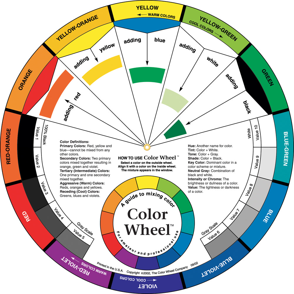 The Color Wheel Company Color Wheel 24cm