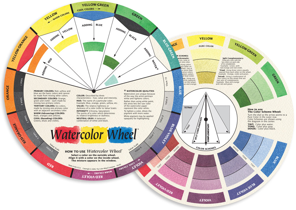 The Color Wheel Company Watercolour Wheel 24cm