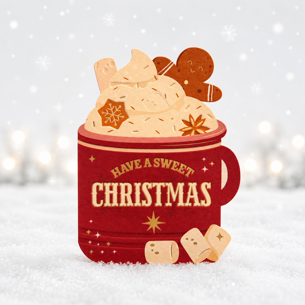 Taking Shape Christmas - Hot Chocolate