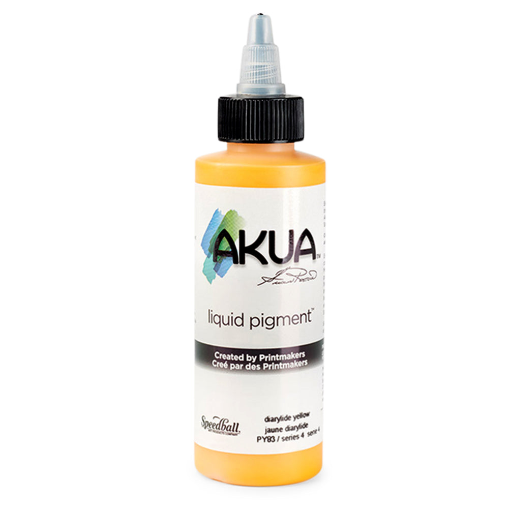 Speedball Akua Liquid Pigment 118ml, Series 4 – Diarylide Yellow