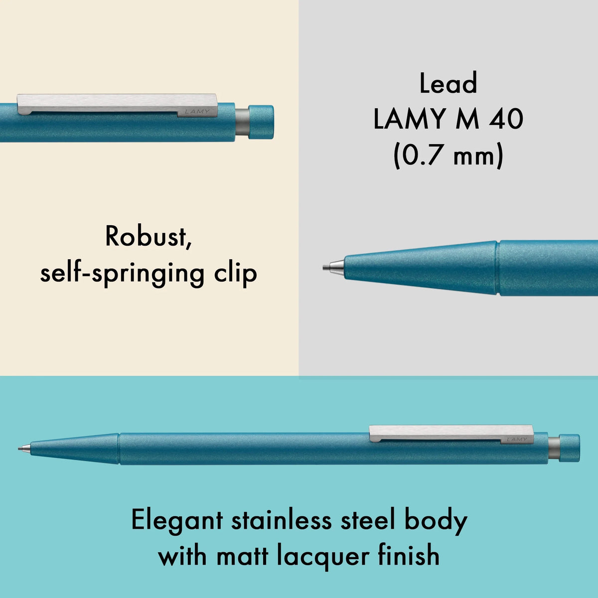 LAMY CP1 Mechanical Pencil – Aquamarine
