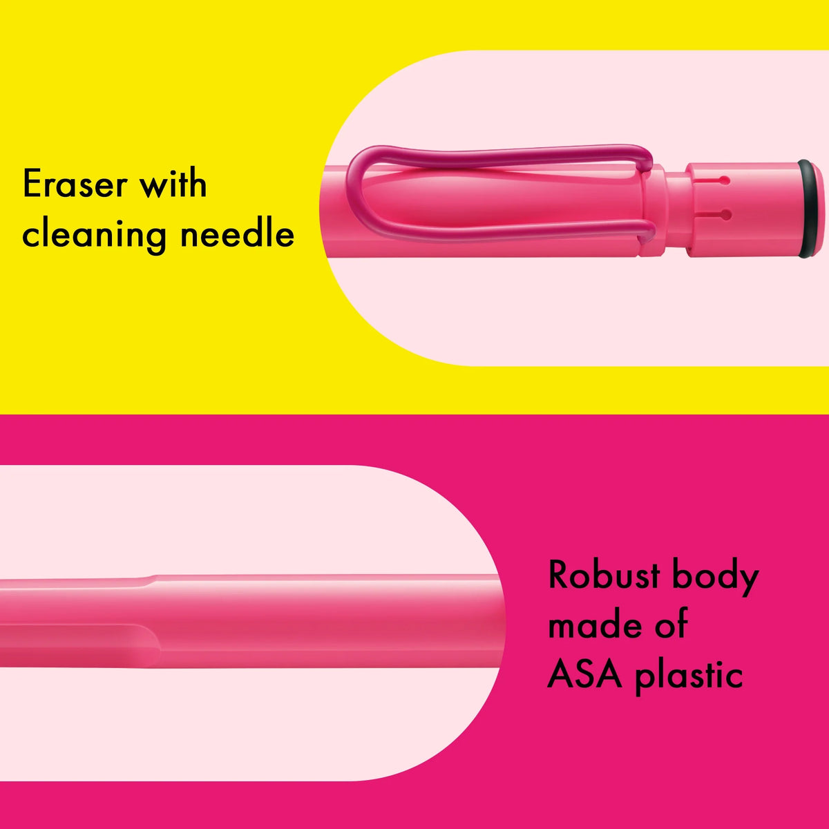 LAMY Safari Mechanical Pencil – Neon Pink