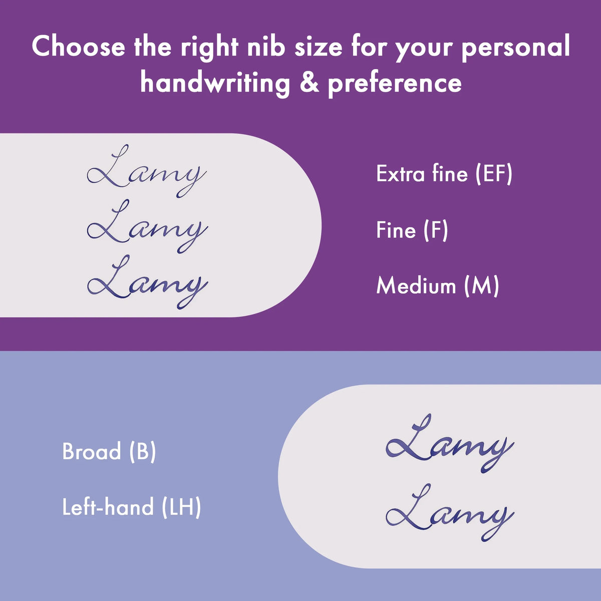 LAMY Safari Fountain Pen – Violet Blackberry
