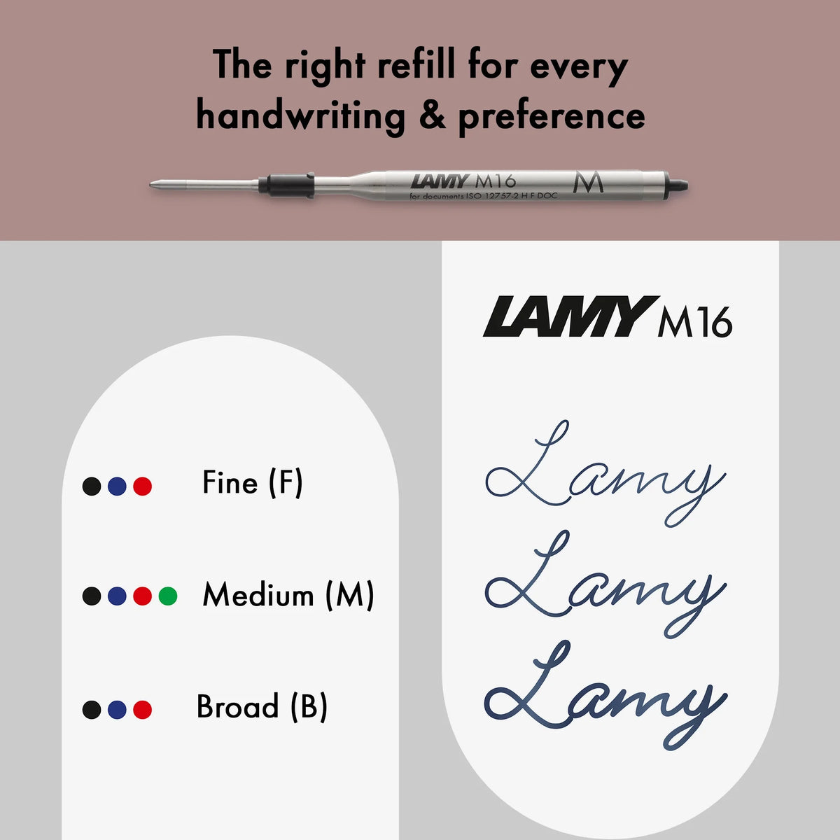 LAMY Studio Ballpoint Pen – Royal Red | Black Refill, Medium