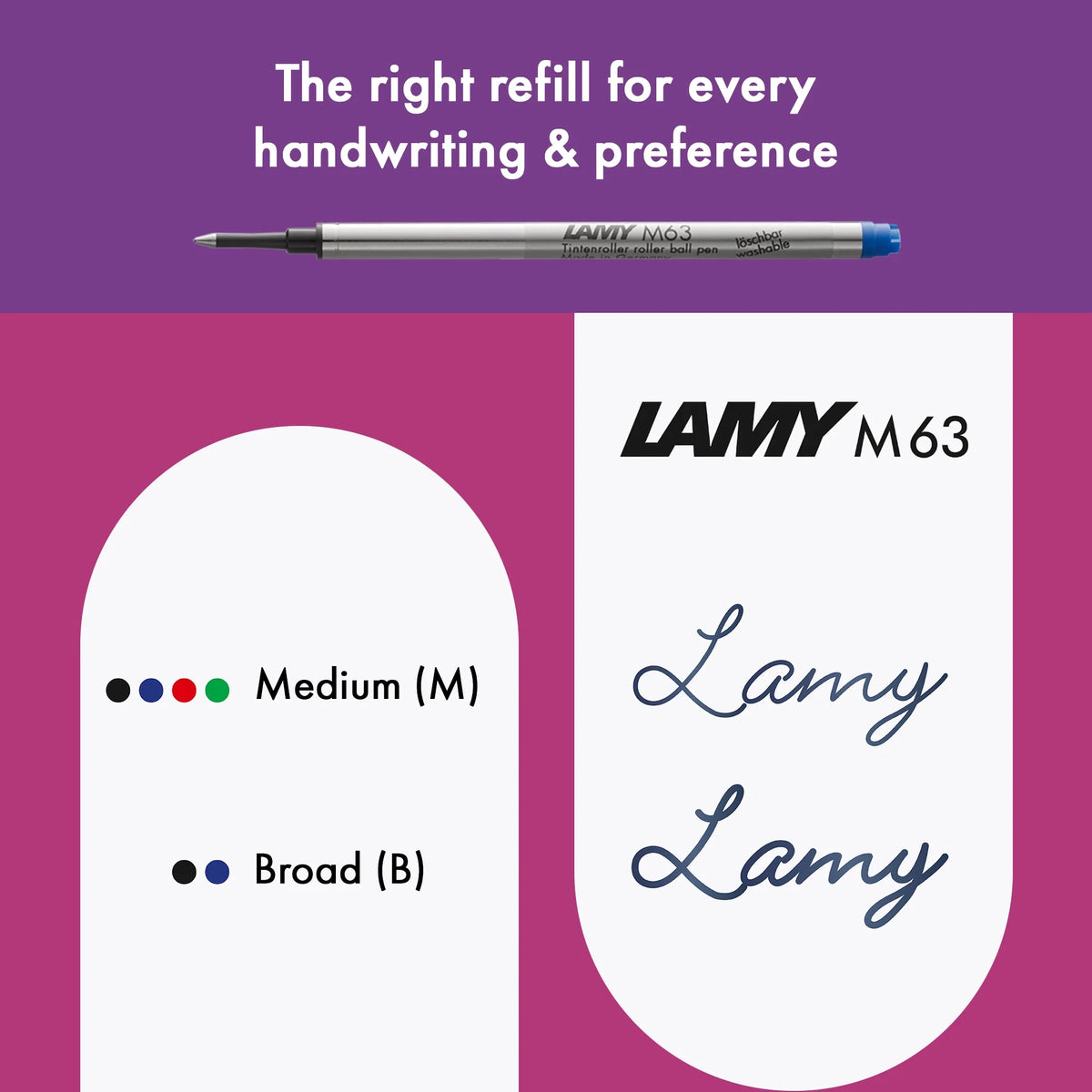 LAMY Safari Rollerball Pen – Pink Cliff