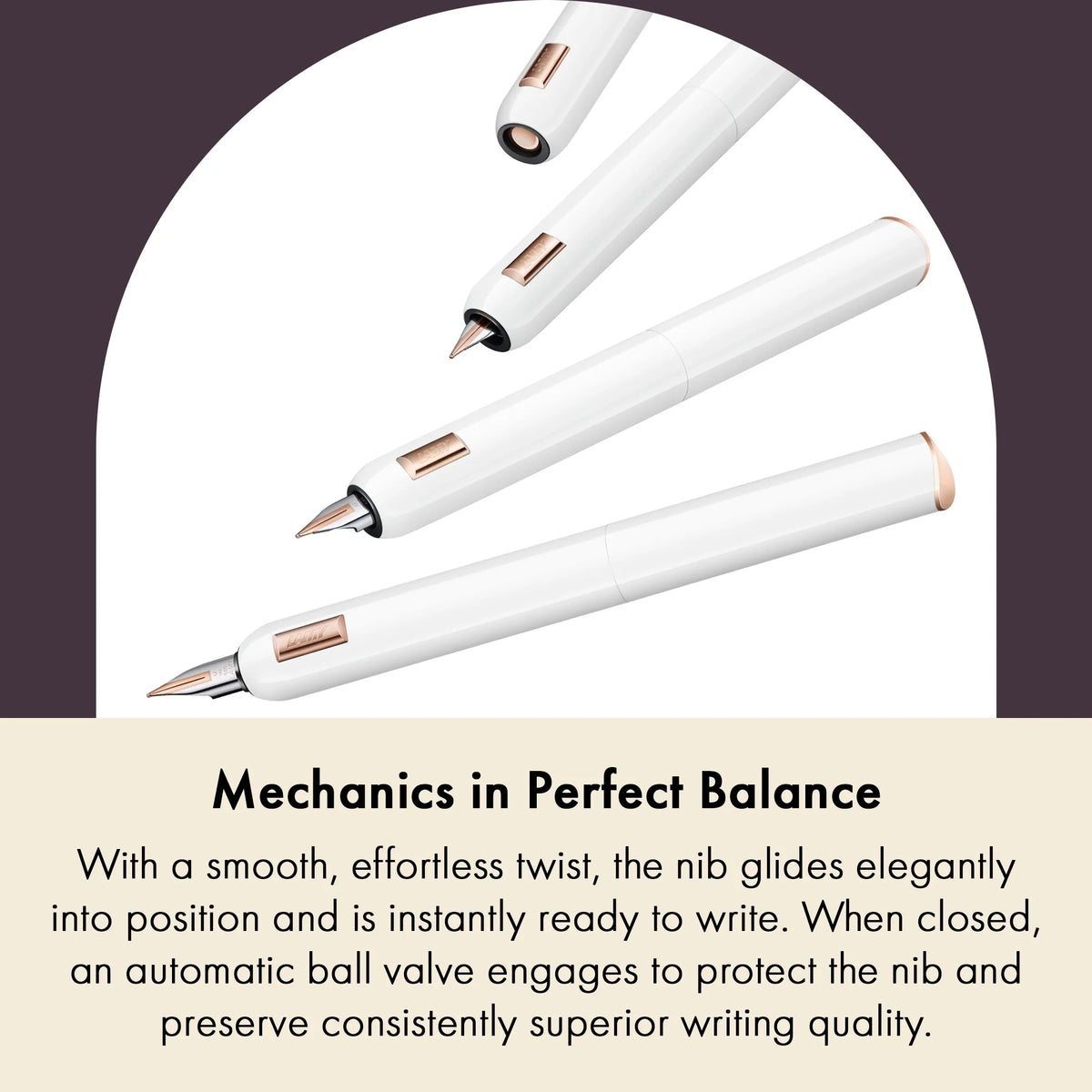 LAMY Dialog CC Fountain Pen – White