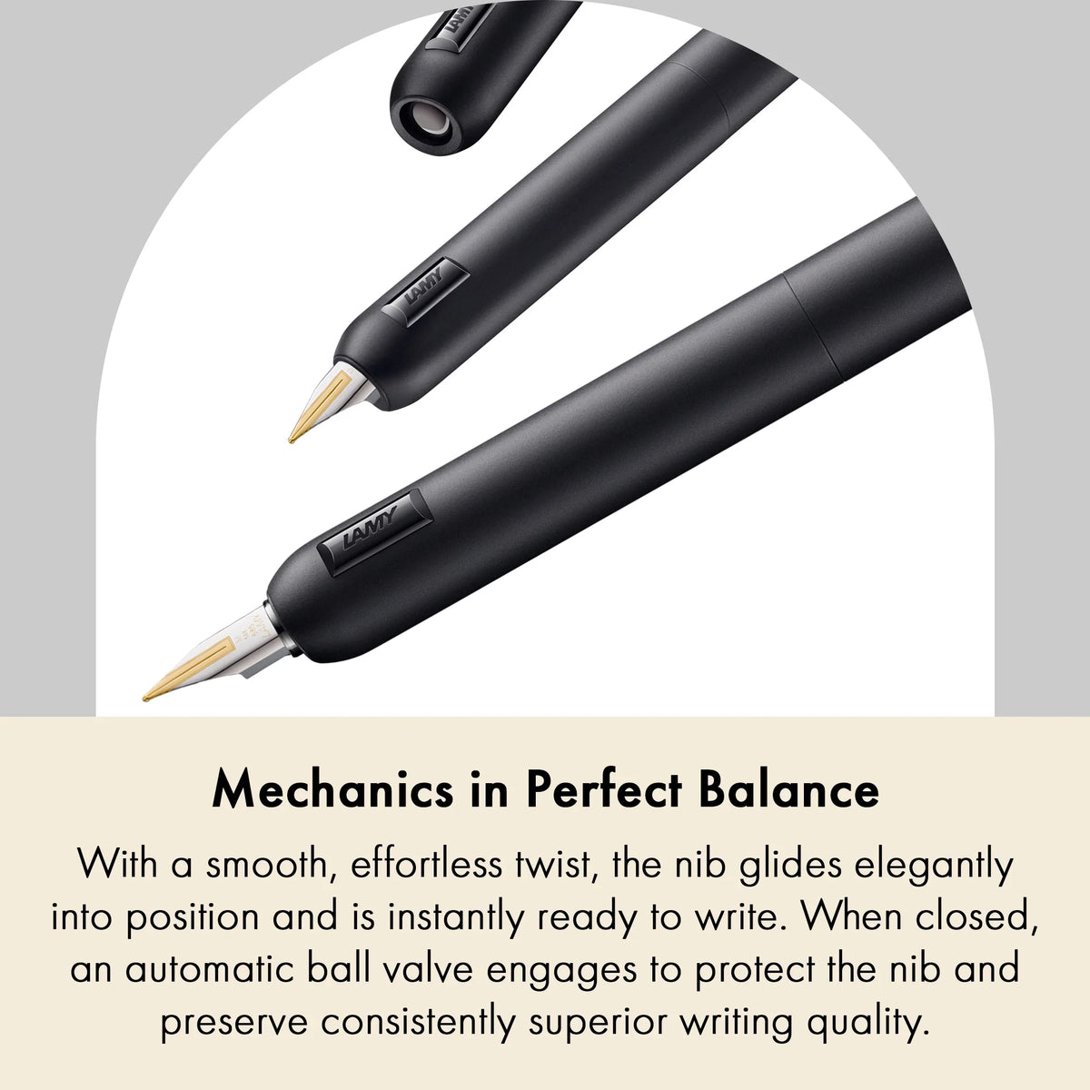 LAMY Dialog CC Fountain Pen – All Black