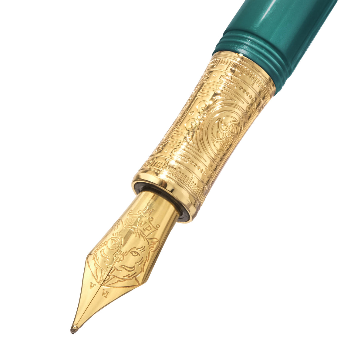 Ferris Wheel Press Masque Fountain Pen & Ink Set – Teal