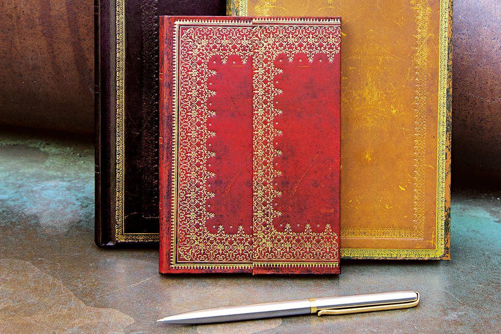 Paperblanks Foiled Flexi Mini Hardback Journal – Lined, 176 Pages – design detail