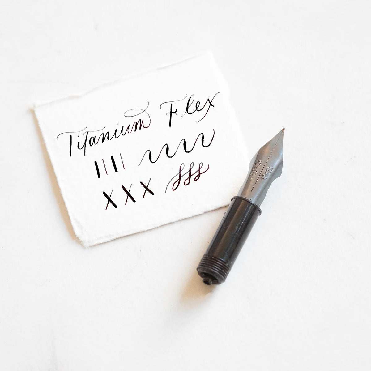 Fountain Pen Nib | Titanium Flex