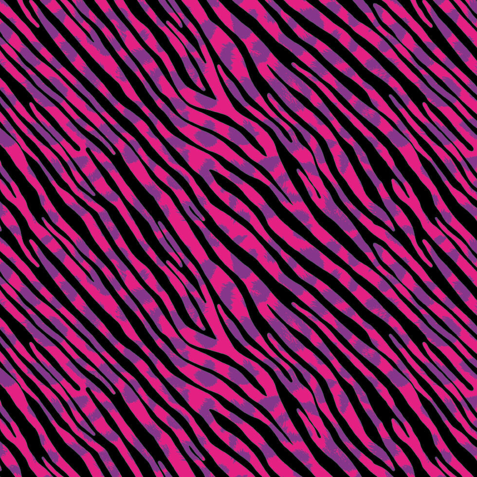 Pink Zebra Print Gift Wrap by Heyyy