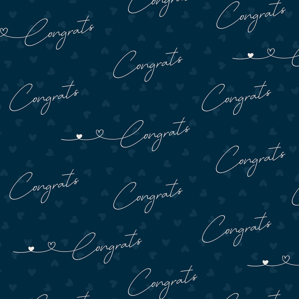Congratulations Gift Wrap by Heyyy