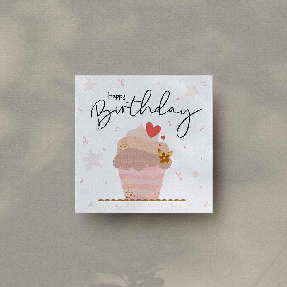 Instant Classics Birthday Cupcake Greetings Card by Heyyy