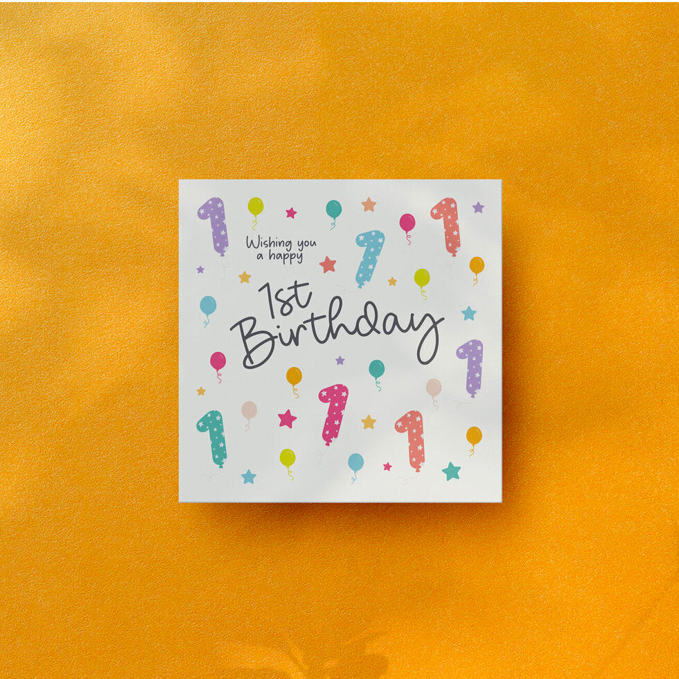 Instant Classics 1st Birthday Greetings Card by Heyyy