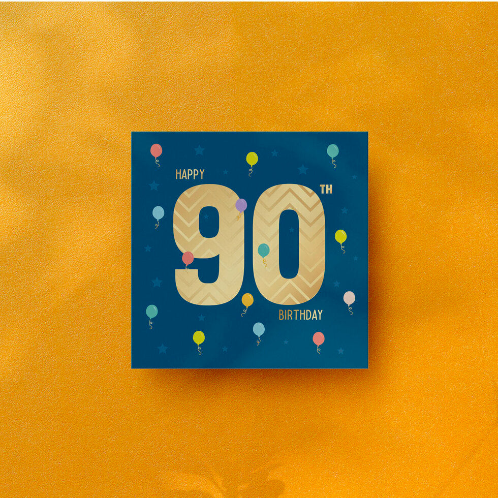 Instant Classics Milestones Age 90 Tiny Balloons Birthday Card by Heyyy