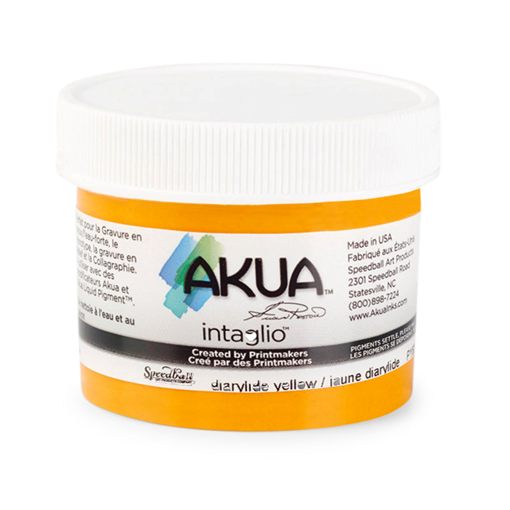 Speedball Akua Intaglio Ink 59ml, Series 4 – Diarylide Yellow