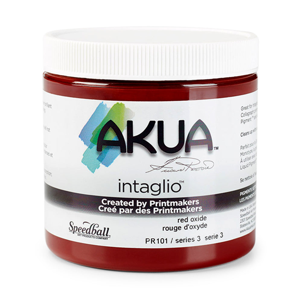 Speedball Akua Intaglio Ink 236ml, Series 2 – Red Oxide