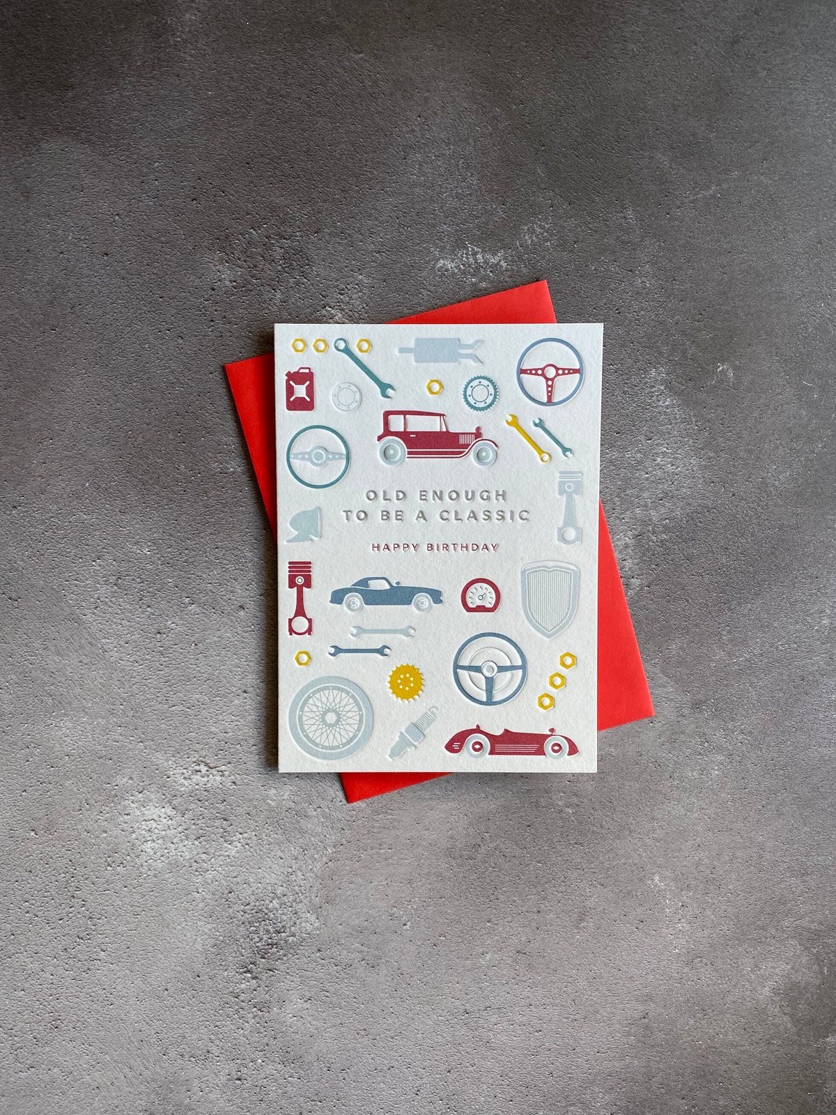 I'mPressed - Almost a Classic Happy Birthday Greetings Card