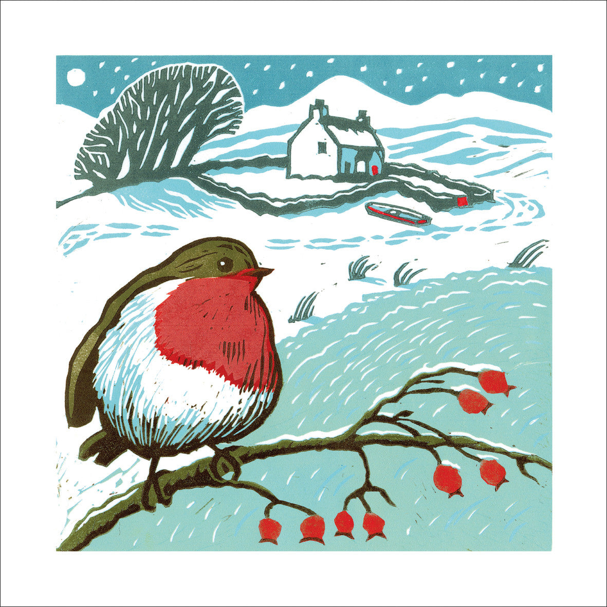 Winter Shore Card by Joanna Martin