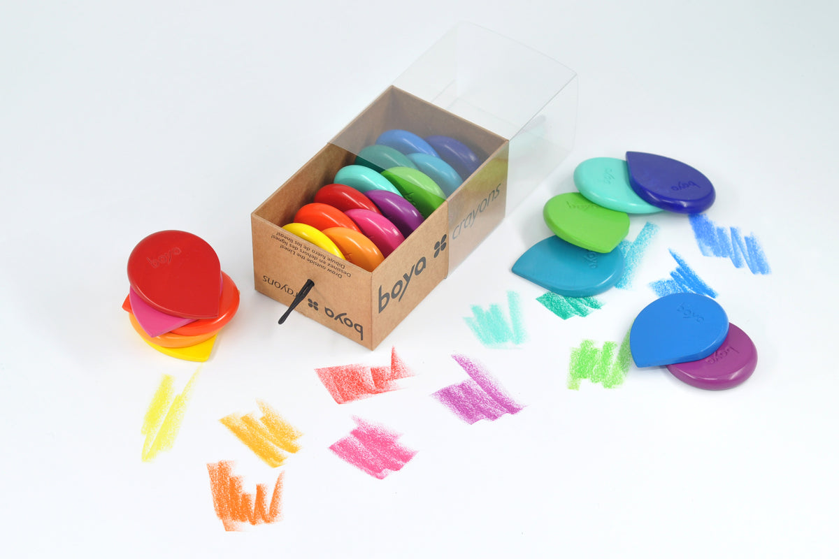 Boya Crayons 12-Piece Set – Kids Dozen