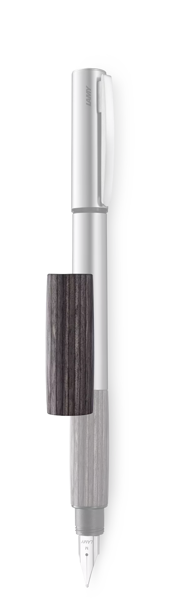 LAMY Accent Interchangeable Grip – Wood Agate Grey