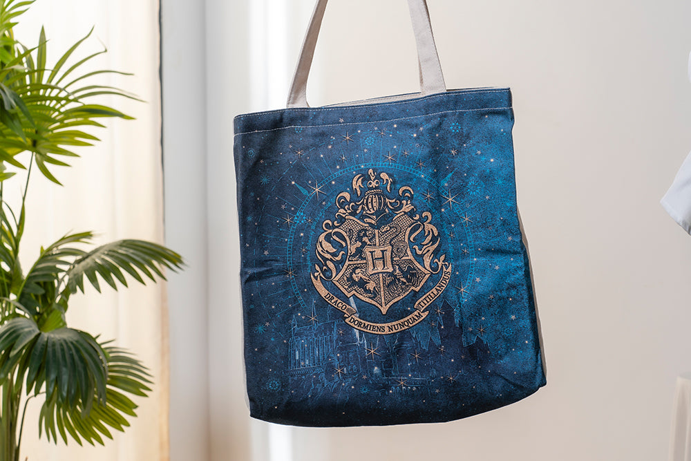 Paperblanks Legends of Hogwarts Tote Cotton Tote Bag – design detail