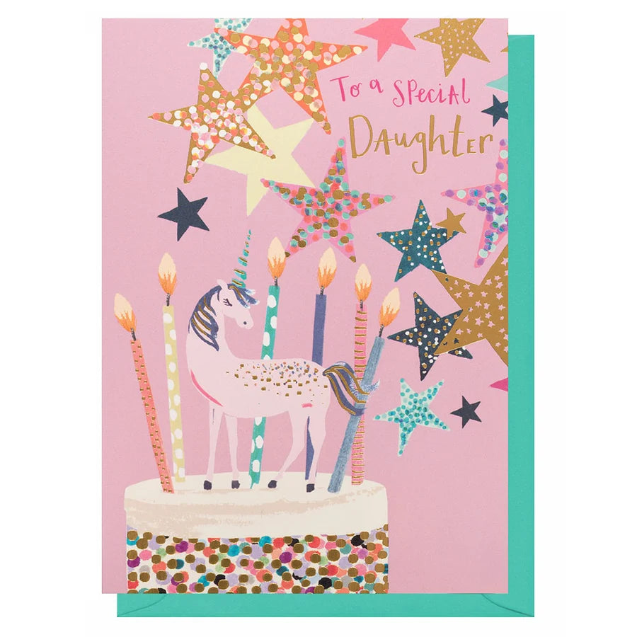 To A Special Daughter Greetings Card