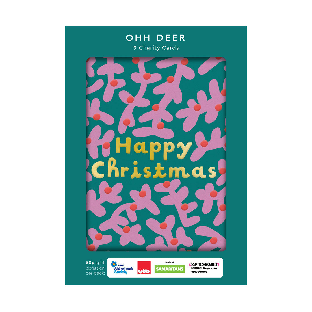 Mélanie Johnsson x 3 Charity Christmas Cards (Pack of 9) (12810)
