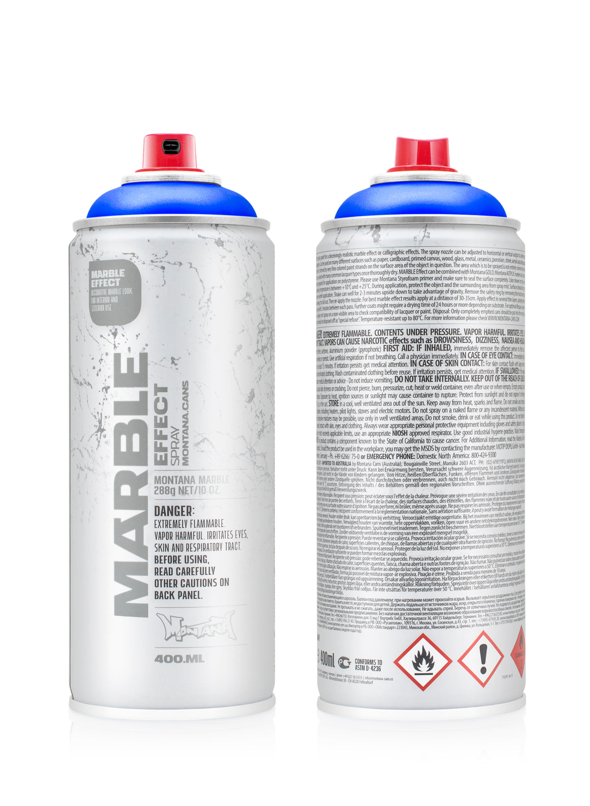 Montana Effect Marble Spray 400ml – Blue (EM5000)