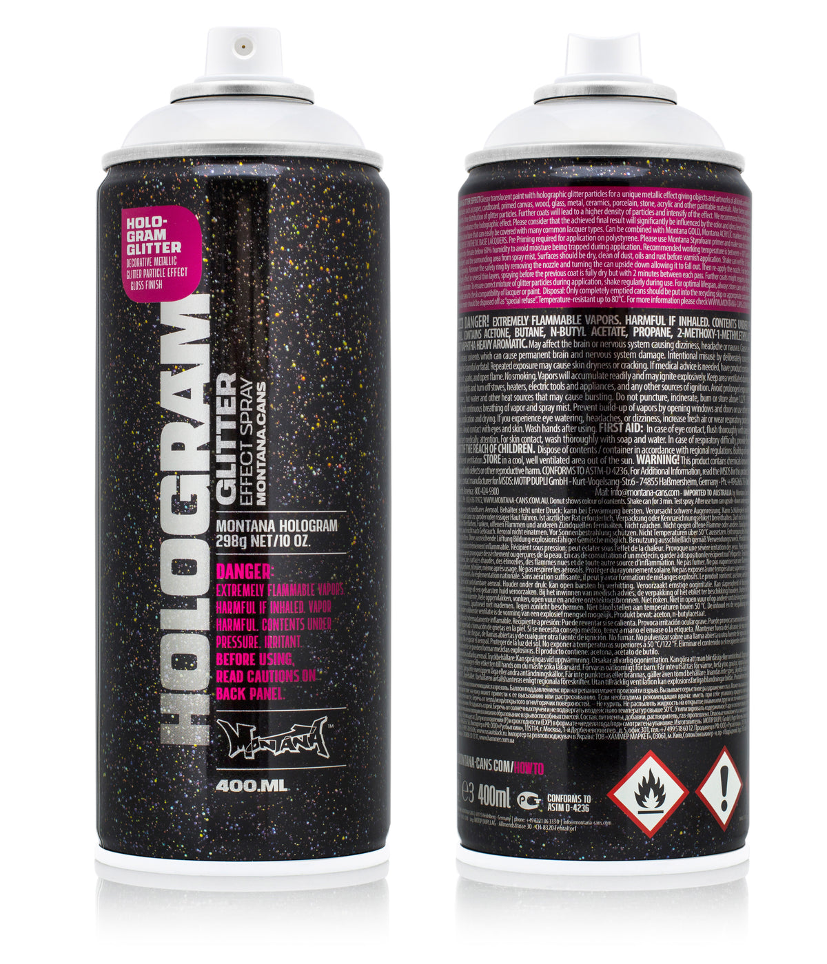 Montana Effect Hologram Glitter Spray 400ml