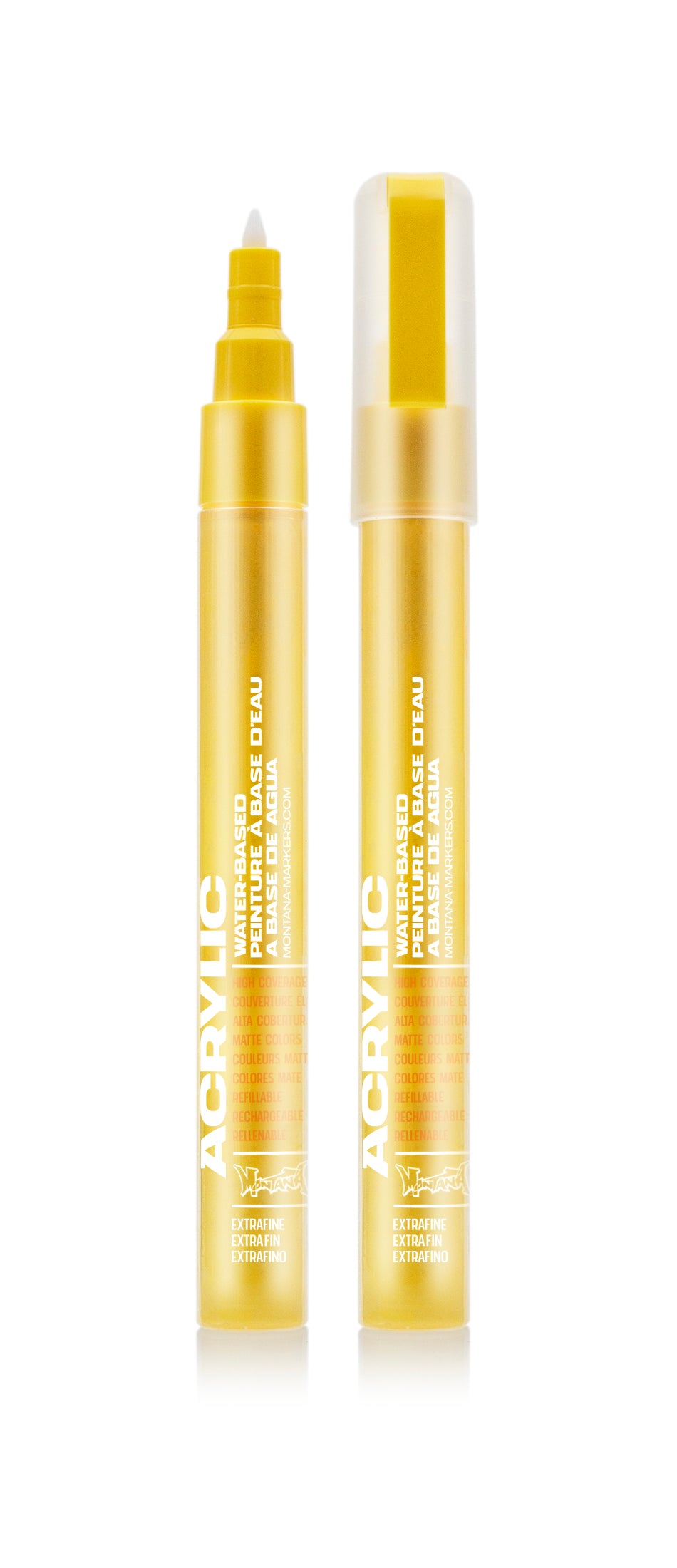 Montana Acrylic Marker 0.7mm – Shock Yellow Light