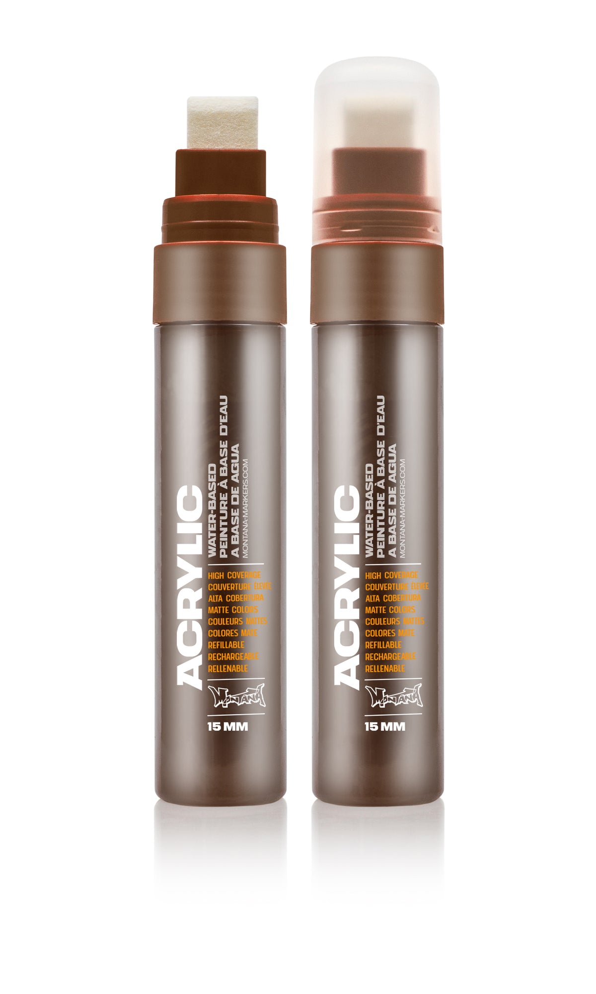 Montana Acrylic Marker 15mm – Shock Brown Dark