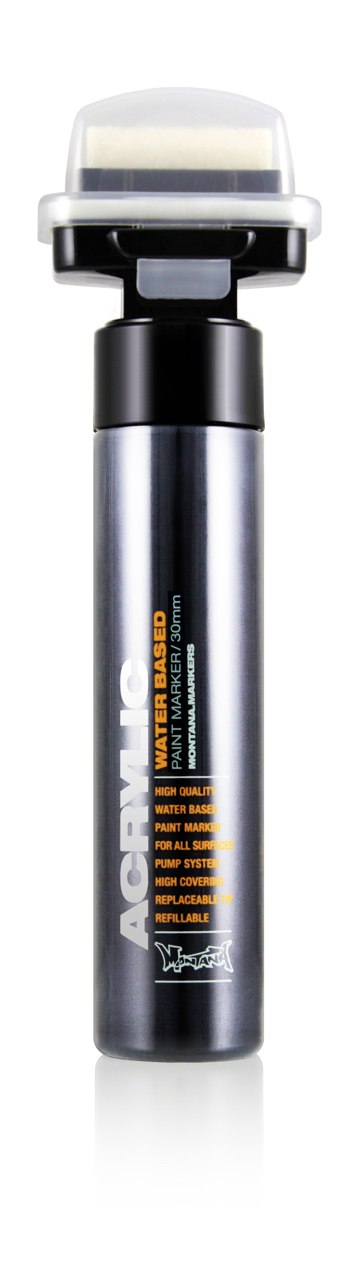 Montana Acrylic Marker 30mm – Shock Black