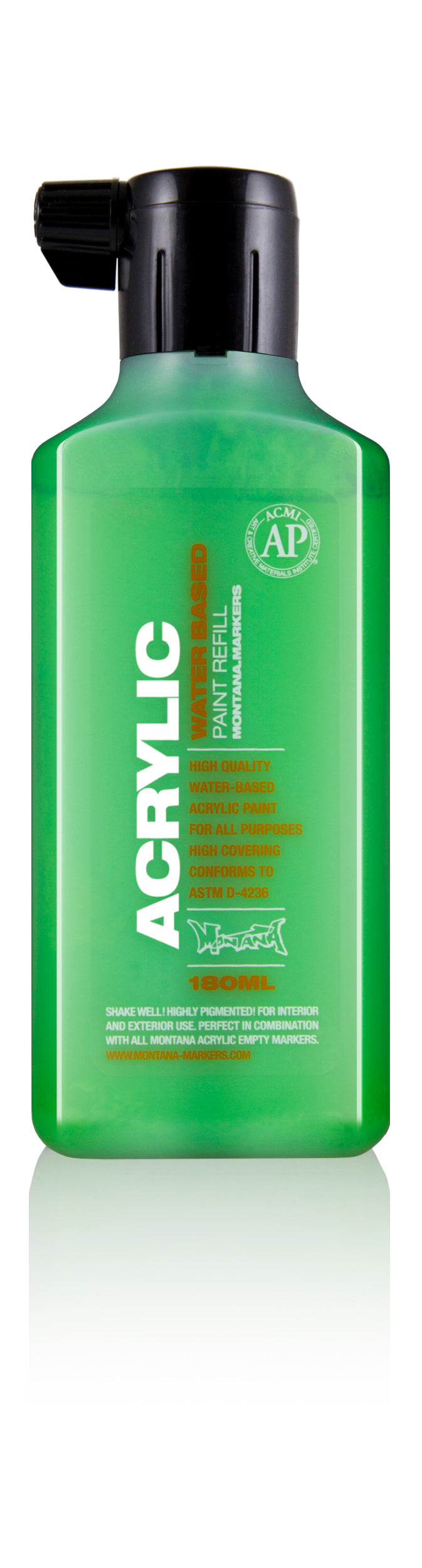Montana Acrylic Marker Refill 180ml – Shock Green