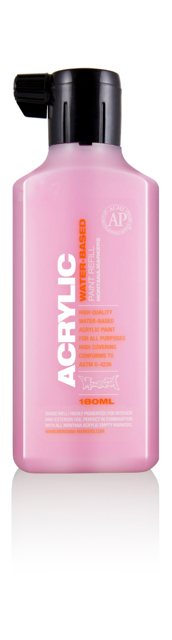 Montana Acrylic Marker Refill 180ml – Shock Pink Light