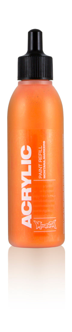 Montana Acrylic Marker Refill 25ml – Shock Orange