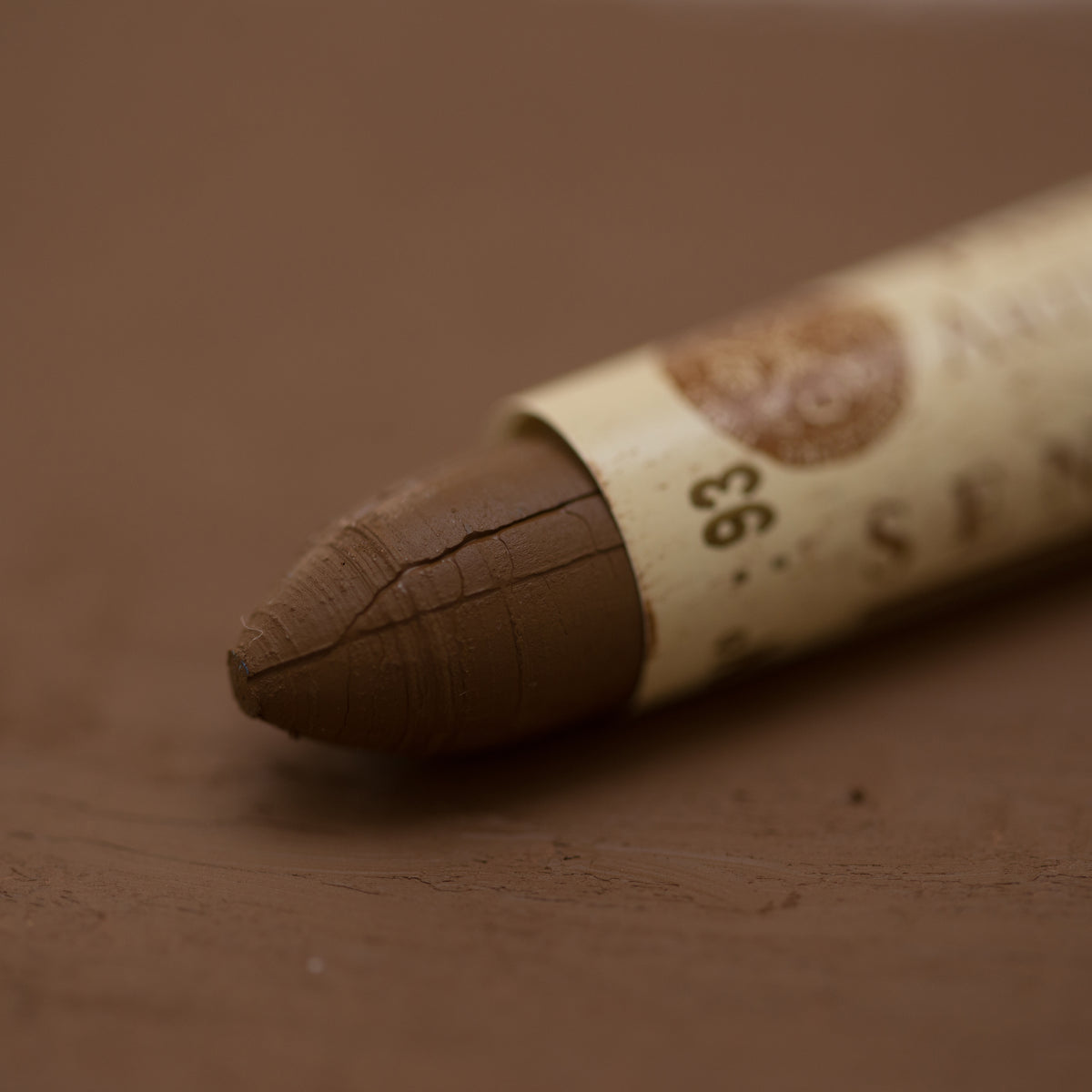 Sennelier Large Oil Pastel – Sennelier Brown Light 093
