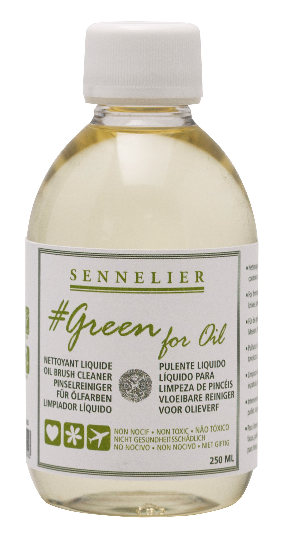 Sennelier Green for Oil Brush Cleaner – 250ml