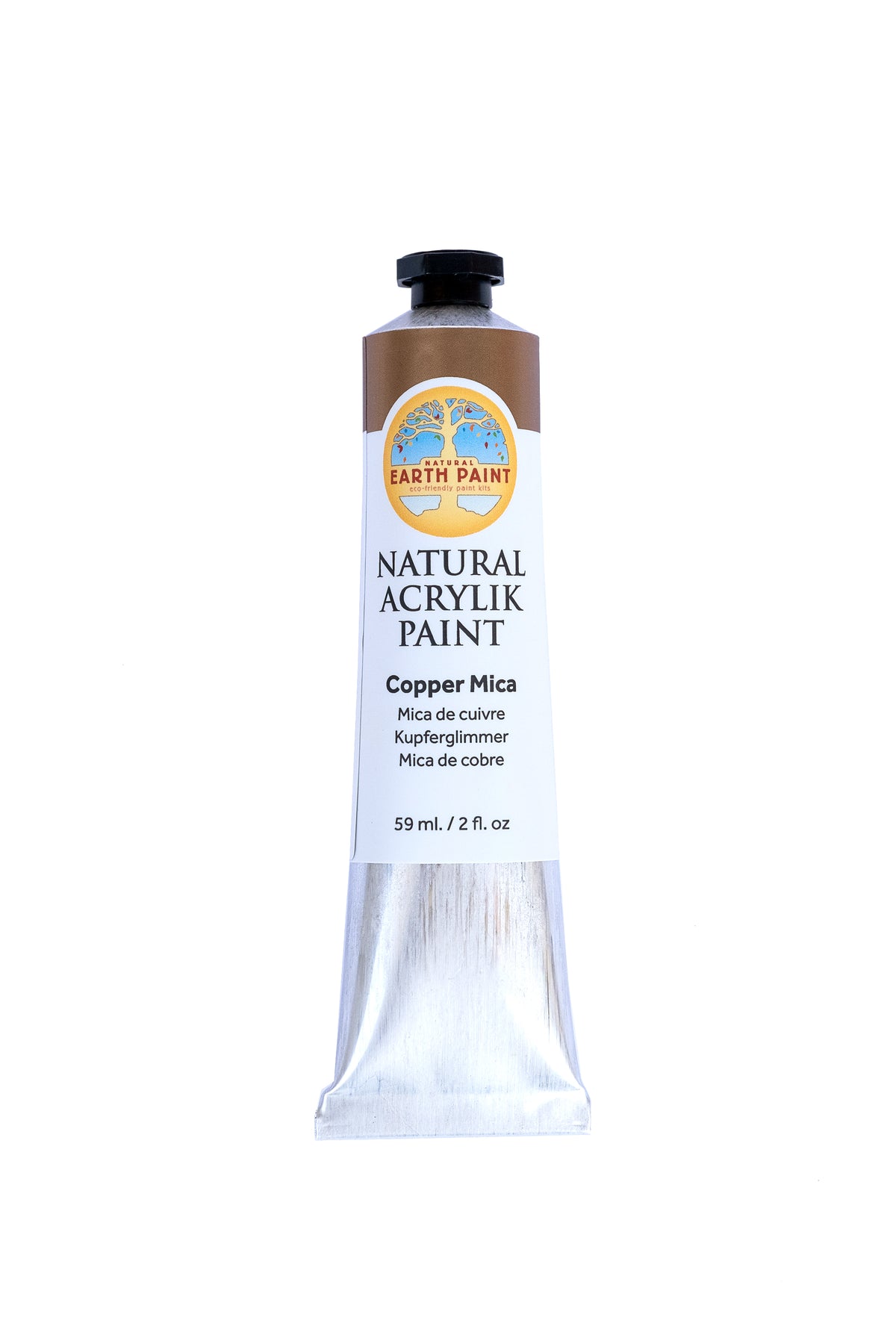 Natural Earth Paint Acrylik 59ml – Gold Mica