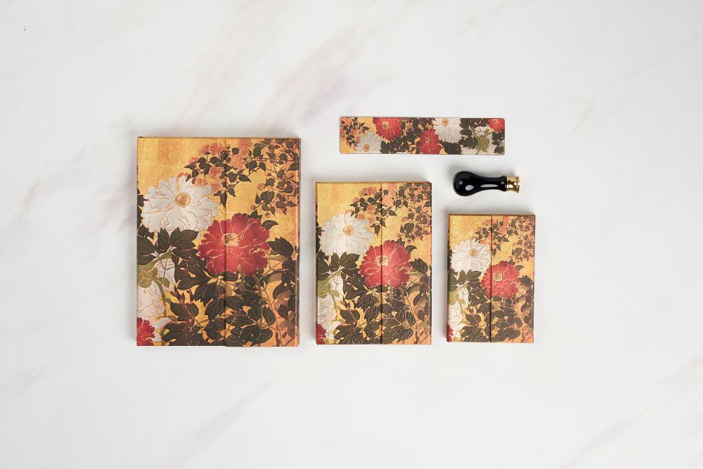 Paperblanks Natsu Mini Hardback Journal – Lined, 176 Pages – design detail