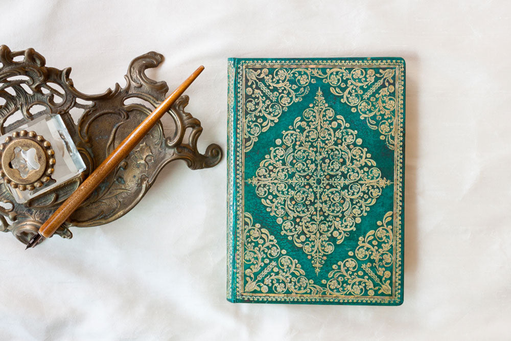 Paperblanks Oceania Midi Hardback Journal – Lined, 144 Pages – design detail